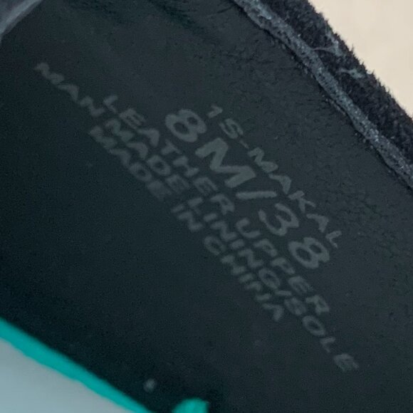 1.State Makal Genuine Suede Strappy Flared Heels Sz8 - Picture 15 of 16